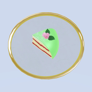 3Dモデル Prinsesstårta（プリンセスケーキ） 缩略图 5