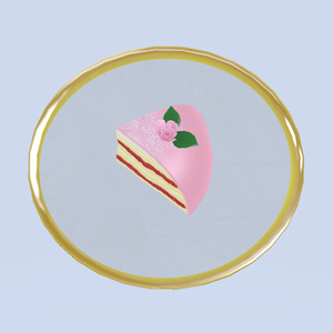 3Dモデル Prinsesstårta（プリンセスケーキ） 缩略图 3