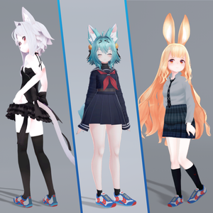 【無料】【Lua / 竜胆 / LSBody対応】スニーカー
