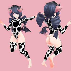 [3Dモデル] ホーニーサキュバス のレオタード[衣装] [VRC] 缩略图 2