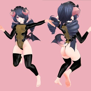 [3Dモデル] ホーニーサキュバス のレオタード[衣装] [VRC] 缩略图 4