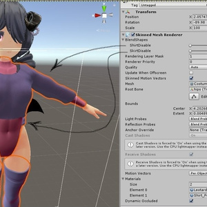 [3Dモデル] ホーニーサキュバス のレオタード[衣装] [VRC] 缩略图 18