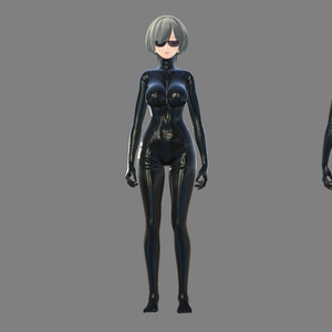 [VRC]森羅型ラバースーツ[MaterialSet] 缩略图 5