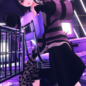 【#Deorart モデル No.3】Cheshire Cat Punk 10アバター対応 #BLUESTELLA 缩略图 10