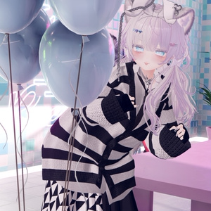 【#Deorart モデル No.3】Cheshire Cat Punk 10アバター対応 #BLUESTELLA 缩略图 6
