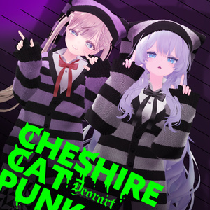 【#Deorart モデル No.3】Cheshire Cat Punk 10アバター対応 #BLUESTELLA 缩略图 2