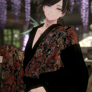 【#Deorart モデル No.4】モダン浴衣：燦然風雅 -sanzenfuga-  6アバター対応 #BLUESTELLA 缩略图 18