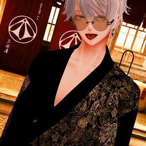 【#Deorart モデル No.4】モダン浴衣：燦然風雅 -sanzenfuga-  6アバター対応 #BLUESTELLA 缩略图 22