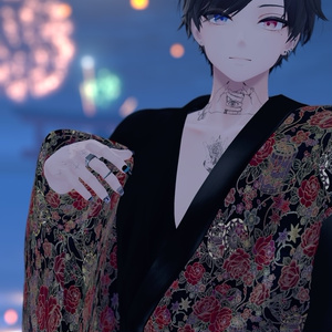 【#Deorart モデル No.4】モダン浴衣：燦然風雅 -sanzenfuga-  6アバター対応 #BLUESTELLA 缩略图 17