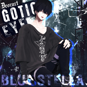 【 #Deorart モデル No.5】GOTHIC EYES + オリジナルヘアセット 20アバター対応 #BLUESTELLA 缩略图 4