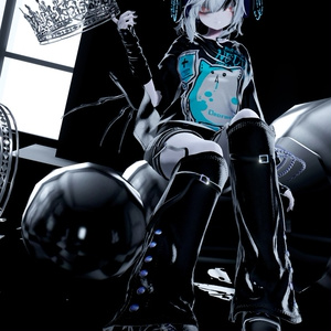 【 #Deorart モデル No.5】GOTHIC EYES + オリジナルヘアセット 20アバター対応 #BLUESTELLA 缩略图 21