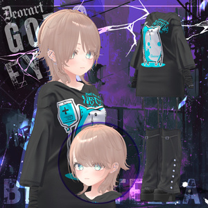 【 #Deorart モデル No.5】GOTHIC EYES + オリジナルヘアセット 20アバター対応 #BLUESTELLA 缩略图 10