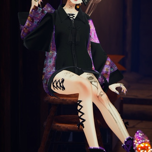 【 #Deorart モデル No.6】GOTHCHINA  16アバター対応 #BLUESTELLA 缩略图 31