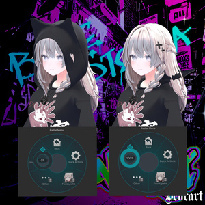 【 #Deorart モデル No.7】NoirCat　 15アバター対応  #BLUESTELLA 缩略图 10