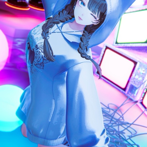【 #Deorart モデル No.7】NoirCat　 15アバター対応  #BLUESTELLA 缩略图 32