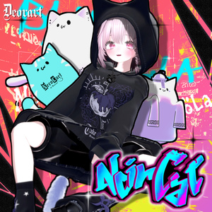 【 #Deorart モデル No.7】NoirCat　 15アバター対応  #BLUESTELLA 缩略图 2