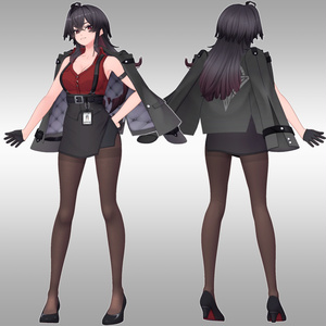 オリジナル3Dモデル 「Ms.セレーノ」 缩略图 2