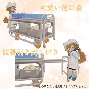 わくわく配膳台【MA対応・まめフレンズ想定】 缩略图 2