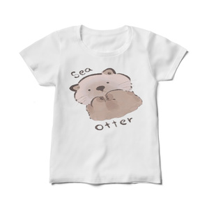 ラッコちゃんTシャツ(レディース）