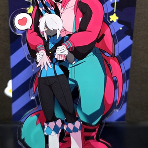 [80 x 140 mm] 1315 Nakayoshi Body-Shaped Acrylic Stand