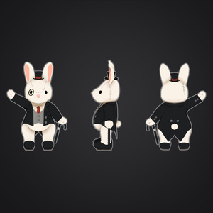 紳士な うさちゃん　（おでかけ うさちゃんシリーズ） 缩略图 2