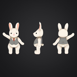 紳士な うさちゃん　（おでかけ うさちゃんシリーズ） 缩略图 3
