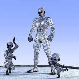 Lightwave3D専用リグ　3タイプ同梱版(旧)　RMrig 2020.1 Running Unit 2.0(RU2.0) +Standard v2.0 +WU5.0 (LW11.6 2015 2019 2020+ 2018)
