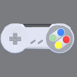 【3Dモデル】懐かしいコントローラ【無料版あり】