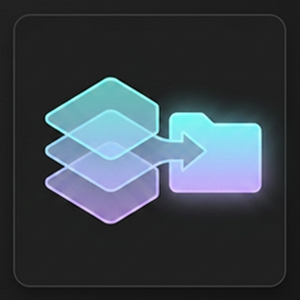 AssetFlow Exporter　階層維持・一括書き出し