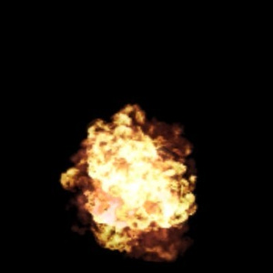 エフェクト素材・小規模爆発1