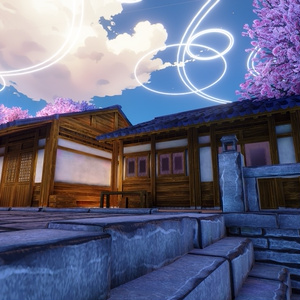 【3Dモデル】和風建築アセットパック｜Unity・VRChat向け