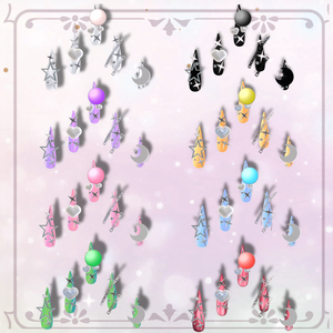 6アバター対応🎈揺れる！触れる！Balloon Nail【MA対応】