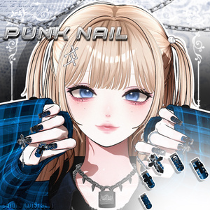 揺れるチェーン付き ✟punk nail☠【MA対応】 缩略图 3
