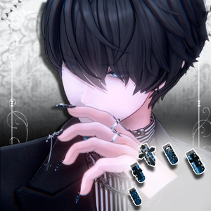 揺れるチェーン付き ✟punk nail☠【MA対応】 缩略图 16