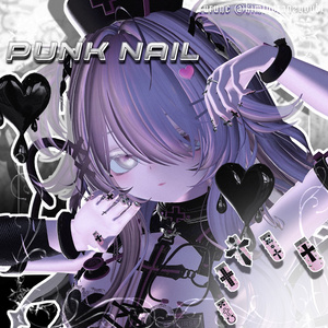 揺れるチェーン付き ✟punk nail☠【MA対応】 缩略图 5