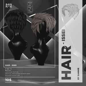 Hair Issei │ Commercial use