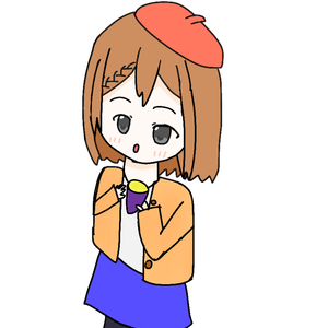 女の子と焼き芋