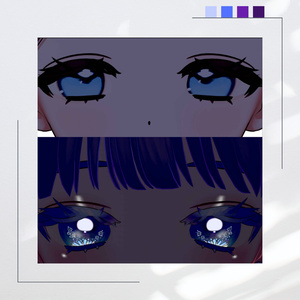 🌟星屑クリスタルフラワーアイ【フィユエ（fyuett）対応】【eye textures】 缩略图 4