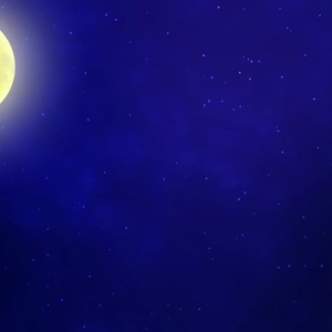 キラキラ輝く夜空の動く背景✨