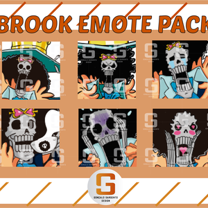 6 Brook One Piece Emotes