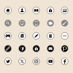 ドット絵アイコン