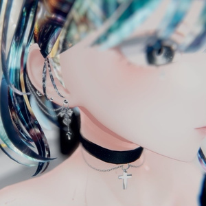 【ゴスかわいいイヤリング】Goth Cute Earrings //BLURRY EARRINGS//