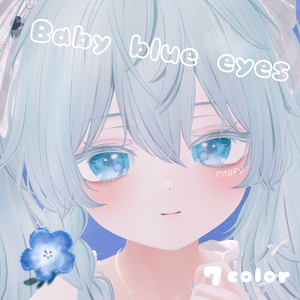 【ミルフィ-Milfy 】Baby blue eyes【Makeup & Eye Textuer】