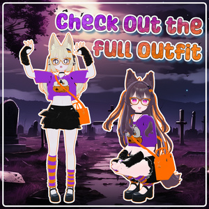 Free Halloween Teddy Necklace 🎃 【ハロウィンテディネックレス】 缩略图 2