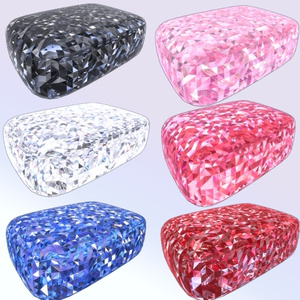 【汎用版&髪用18色/マテリアル付き】💎宝石マテリアル-your facets-💎 缩略图 2