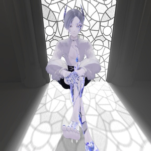 【イェギ専用/髪・顔・体・しっぽ/汎用マテリアル付き】💎宝石マテリアル-your facets-💎 缩略图 8