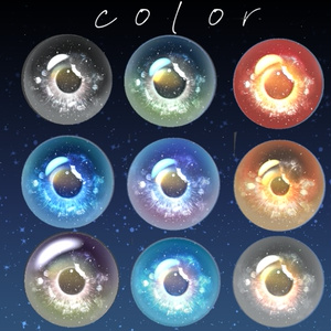 【Lume Optic 専用/マテリアルつき】北極アイテクスチャ【9色×3パターン設定】 缩略图 2