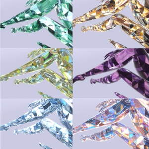 【Zain専用/髪・顔・体/汎用マテリアル付き】💎宝石マテリアル-your facets-💎 缩略图 3