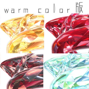 【+Head専用/髪・体/汎用マテリアル付き】💎宝石マテリアル-your facets-💎 缩略图 5
