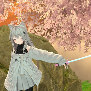 +10 Avatar ! 【VRChat】 少女の日本刀 / Girlish Samurai Sword / 소녀의 일본도 *  For Shinano, Minase, Karin, Manuka, Lavie, Selestia, Chocolat, Hanka, Marycia, Milfy, props only verison 缩略图 13